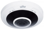 Uniview IPC815SB-ADF14K-I0 Kamera IP 5Mpix žuvies akis 1,4mm IR10m 2xmikr IP66