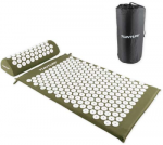 Kilimėlis TUNTURI ACUPRESSURE MAT AND PILLOW ARMY Žalias