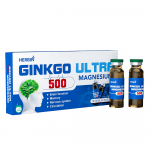 Harbin Yeekong Herb Ginkgo Ultra 500 Magnesium Herbin, 10 buteliukų po 10 ml