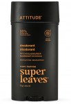 Attitude Natural men&acute;s deodorant Super Leaves Patchouli & Bourbon (Dezodorantas) 75 g dezodorantas ir antiperspirantas Vyrams