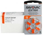 Rayovac Extra Advanced PR48 13 elementai klausos aparatams, 60 vnt.