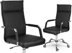 Biuro kėdė, ergonomi&scaron;ko dizaino, su galvos atrama, juoda žaidimų kėdė, reguliuojamo auk&scaron;čio, patogi stalo kėdė