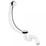Plastbrno Vonios sifonas EVS0141 automatinis, 45&deg;, 40 50mm, L=61cm