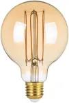 4W LED lemputė, E27, gintaro sp., 2200K, dimeriuojama