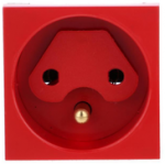 Securitynet WP45X4571 Viengubas modulinis lizdas su spyna ir raktu, raudonas WP45X4571