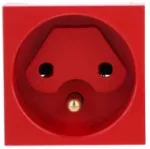 Securitynet WP45X4571 Viengubas modulinis lizdas su spyna ir raktu, raudonas WP45X4571