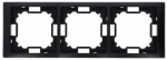 Kontakt Simon BMRC3/49 Simon Basic Frame 3 kartus Neos IP20 matinis juodas BMRC3/49
