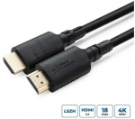 MicroConnect 4K HDMI kabelis 3 m LSZH Palaiko 2.0 4K@60Hz, 4K@60Hz