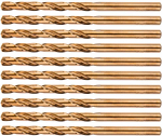 Grąžtas Wiertła HSS-Co metalo grąžtai 5,0 mm, 10 vnt.