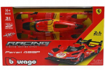Bburago BBU 1:24 Ferrari Racing 499P LMH Raudona 26587