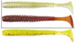 Guminis masalas-žuvytė Grubber Shad Skinny Konger 7.5cm baltas