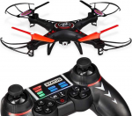 Turbo RC dronas su kamera, kompasu ir 40 km/h greičiu