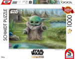 Dėlionė Schmidt Games Puzzle PQ 1000 Thomas Kinkade Baby Yoda G3