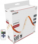 Avide LED COB juosta 33W 24V 3000K su pultu, 5m