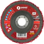 ANDRE &Scaron;LIFAVIMO DISKAS CBS 125mm HARD – Raudonas