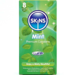 Skins Mint Premium Ultra-Thin Latex Protection Pack 8 pcs