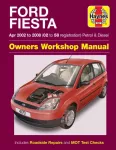KNYGA Ford Fiesta Petrol & Diesel (Apr 02 - 08) Haynes Repair Manual