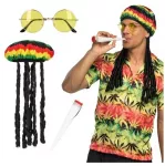 Boland Party Partners B.V. Rasta fancy dress kostiumų rinkinys