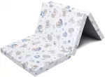 Sulankstomas čiužinys lovytei New Baby STANDARD 120x60x5 cm Koala mėlynas