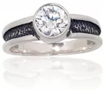 Diamond Sky Jewelry Sidabrinis žiedas su cirkoniais &bdquo;Gothic&ldquo;
