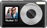 Rollei Compactline Pocket, 5 MP, 8000 x 6000 pikselių, CMOS, 4K Ultra HD, 103 g, Juodas