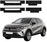 GrizzGlass Juoda techninė danga HeavyDuty Juodas slenksčiams Renault Captur (2024-2026) [4w1] (GRZ20559)