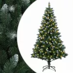Dirbtinė Kalėdų eglutė 120 cm 150 LED &Scaron;ilta balta