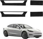 GrizzGlass Juoda techninė danga HeavyDuty Juodas slenksčiams, skirta Tesla Model 3 (2017-2020) [4w1] (GRZ20564)