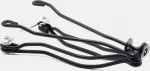 Brooks BROOKS B66 balnelio strypai, juoda/chromas (nauja)