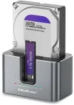 QOLTEC Bazinė stotelė DOKUJĄCA HDD SSD | SATA | M.2 NVME | KLONOWANIE | USB-C | 10GB/S