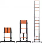 VEVOR Teleskopinės kopėčios 380 cm, 150 kg