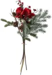 Bloomingville - Rubia Bouquet - Raudona - Artificial Flowers