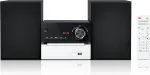 Muzikinis centras GAONAWAY namų stereo sistema su CD grotuvu, Bluetooth, USB, AUX, 30 W, GA-ESPK1-U08 EU