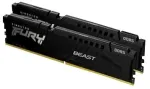 RAM KINGSTON 16GB 5200MHz DDR5 CL40 DIMM rinkinys i&scaron; 2 FURY Beast juodas