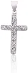 Diamond Sky Jewelry Sidabrinis kryželis su cirkoniais &bdquo;Cathedral Light VI&ldquo;