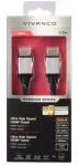 Hdmi - hdmi kabelis 1m 2.1 8k60hz earc 48gbit/s hdr10, dts, dolby Vivanco