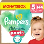 Pampers Harmonie kelnaitės, 5 dydis, 144 vnt. (12-17 kg)
