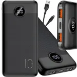 Agiler Galingas greitas kelioninis powerbank 10000 mah 20w pd qc 2x usb usb-c power bank