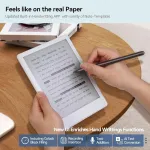 Meebook E-reader M8 | 7.8 colių vieno carta ekranas | 300ppi i&scaron;manusis ap&scaron;vietimas | Android 14 | a&scaron;tuonių branduolių procesorius | dvigubi mikrofonai ir garsiakalbiai | palaiko play store | ranka ra&scaron;omas | 4gb + 64gb | micro-sd lizdas | baltas