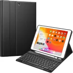 Klaviatūra Fintie klaviatūros dėklas, skirtas Ipad 10.2 colių (9/8/7 kartos) 2021/2020/2019 (itali&scaron;kas i&scaron;dėstymas), juodas