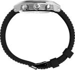 Timex vyri&scaron;kas chronografas kvarcinis laikrodis Legacy Tonneau, juodas, Tw2w64500-amzuk