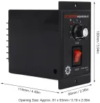 Dc variklio greičio reguliatorius, greičio reguliatorius su judėjimu pirmyn ir atgal elektriniams varikliams, įėjimas 220 V Ac, i&scaron;ėjimas 180 V Dc (400 W)
