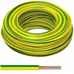 Lgy laidas 95mm2 lankstus kabelis žaliai geltonas H07v-k 450/750v metrui