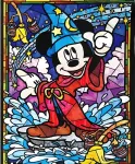 Diamond painting rinkinys Micky Mouse 5d mozaika vaikams