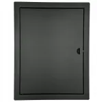 Mimet metalinės revizinės durelės 30x50 cm juodos spalvos