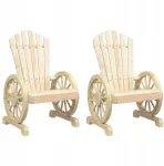 Adirondack Lite eglės medžio sodo kėdė 63x62x99 cm, spalvos