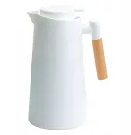 Termoizoliacinis virdulys namams, ąsotis gėrimams, talpa 1000 ml, baltas
