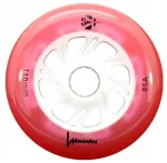 &Scaron;viečiantys riedučių ratukai Luminous Raudona 110mm