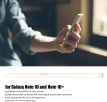 S Pen Note 10 Plus S Pen Abs Stylus lengvas ne&scaron;iojamas pakaitinis ra&scaron;iklis jutiklinis ra&scaron;ymo S Pen, skirtas Note 10 Note 10 (baltas)
