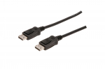 Assmann Electronic ASSMANN DisplayPort prijungimo kabelis DP M/M 1.0m su blokavimu DP 1.1 atitinka bl